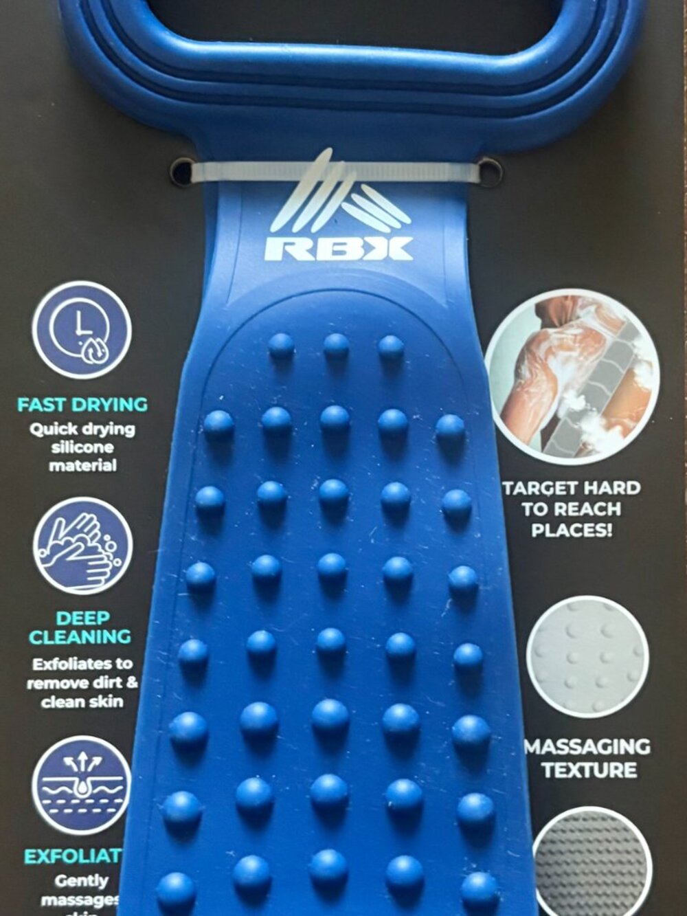 RBX 2-Sided Shower Massager